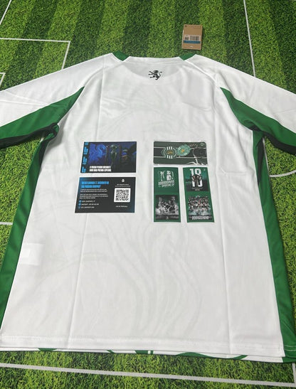 Camisola leão concept branca e verde 2025/26