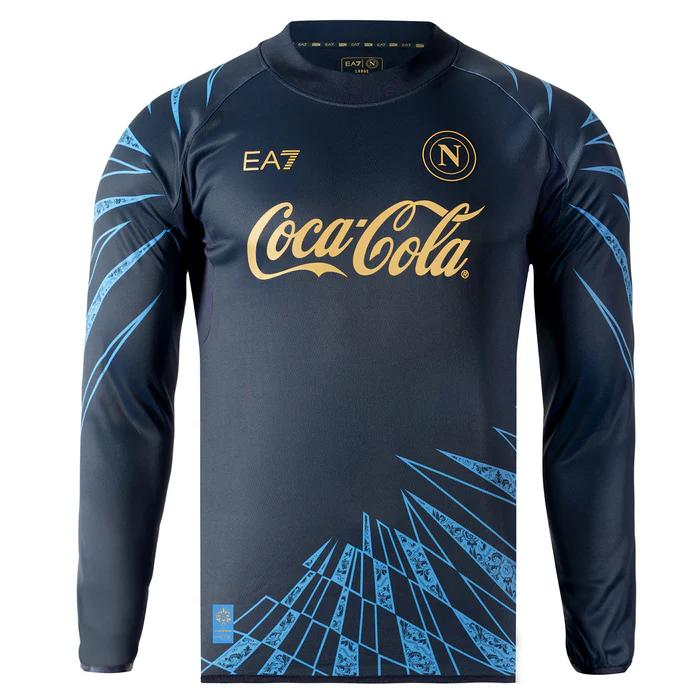 Camisola Nápoles Pré-Jogo 2026/27 Manga Comprida