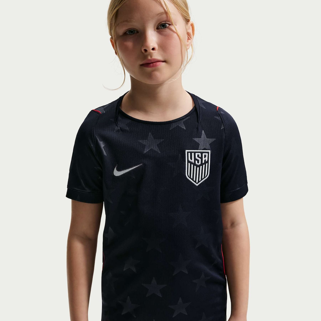 Conjunto infantil Seleção Estados Unidos alternativo preto COPA DO MUNDO 2026