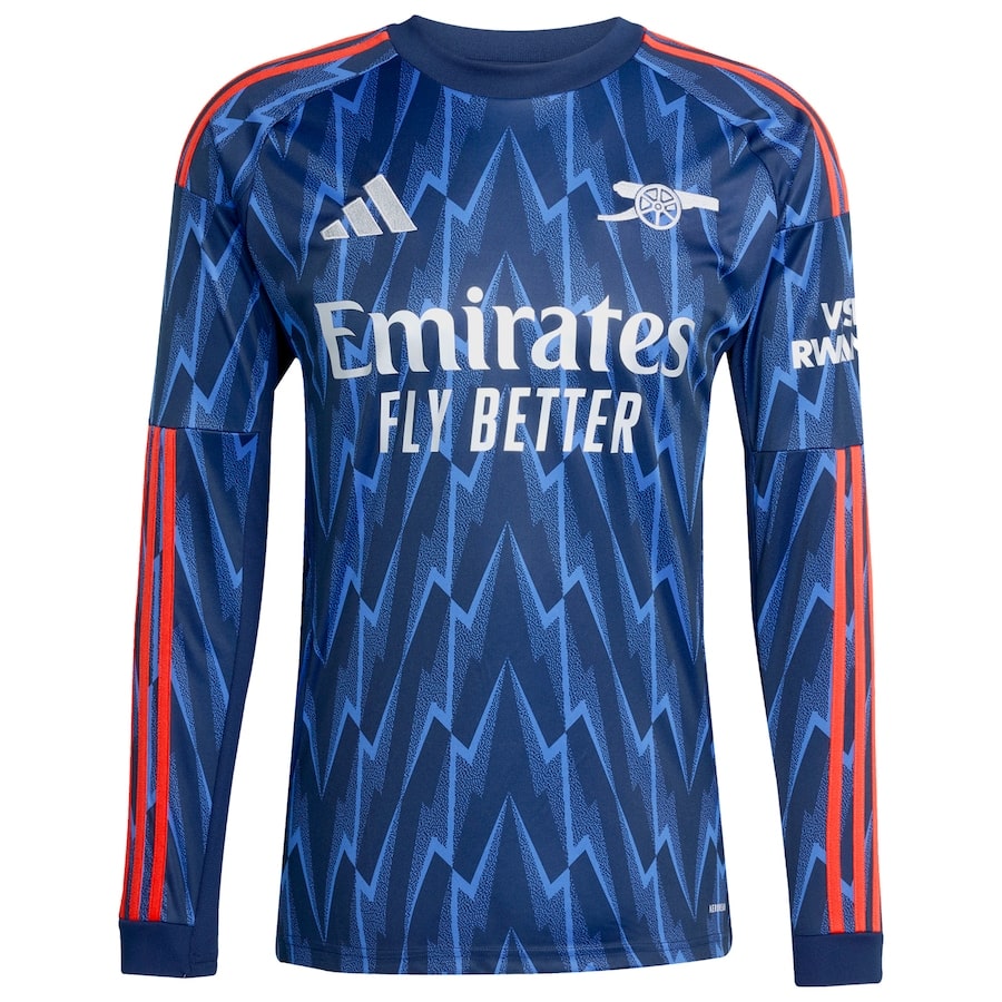 Camisola MANGA LONGA alternativa azul 2025/26