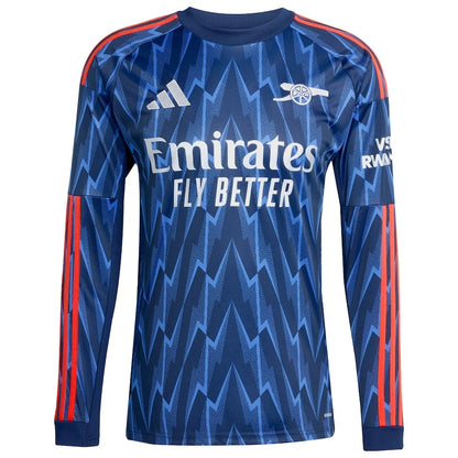 Camisola MANGA LONGA alternativa azul 2025/26