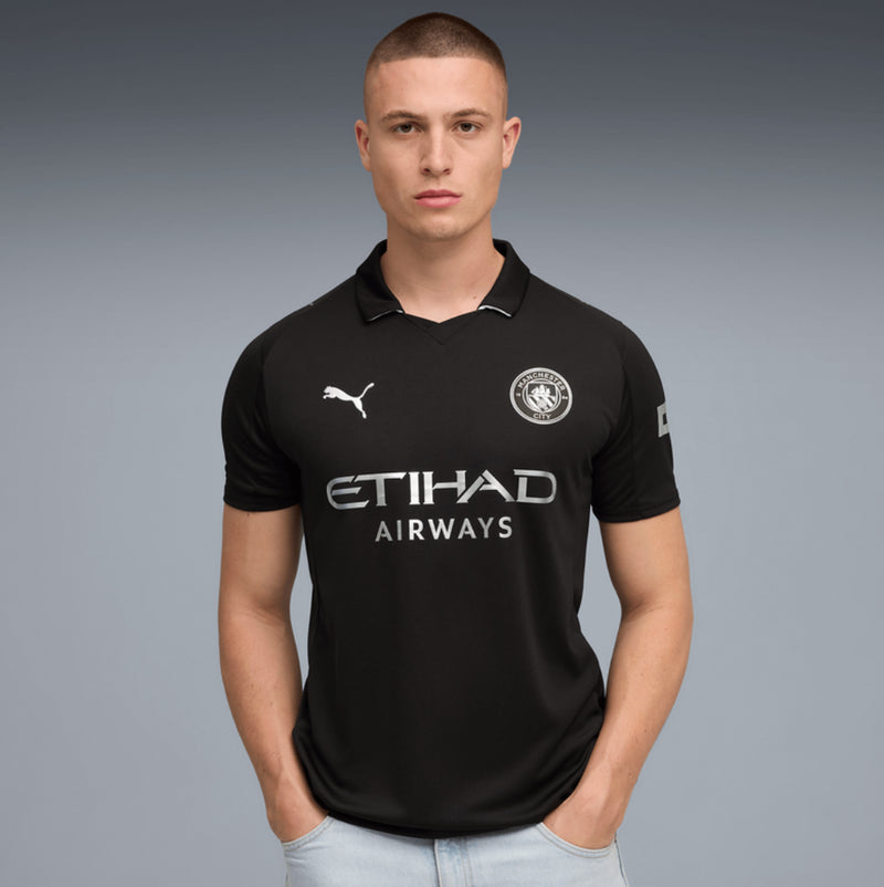 Camisola Manchester City terceiro equipamento 2025/26 - preta