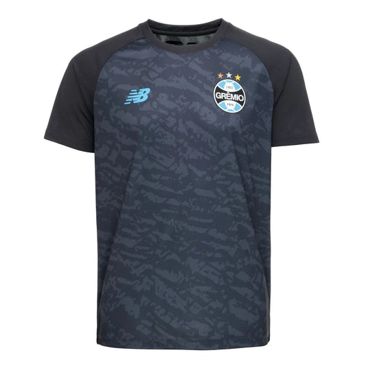 Camisola Grêmio treino cinza/preta 2026