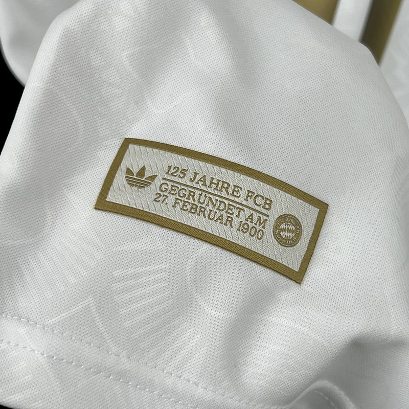 Camisola Bayern De Munique 125 anos 2025/26 branca