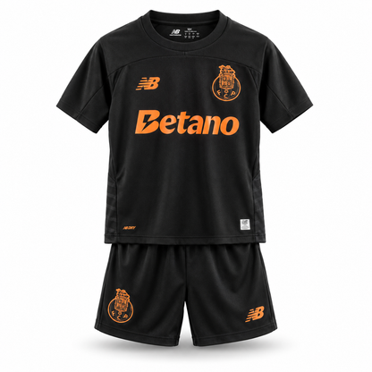 Conjunto infantil dragão quarto equipamento 2026/27 preta - LANÇAMENTO