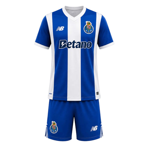 Conjunto Infantil FC Porto Principal Azul e Branco 2026/27