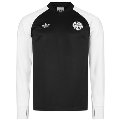 Camisola Eintracht Frankfurt Pré-Jogo 2026/27 Manga Comprida