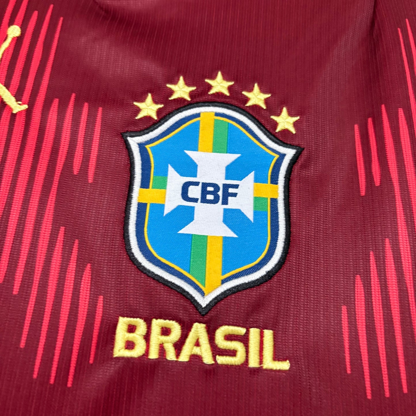 Camisola Brasil Vermelha Copa do Mundo 2026