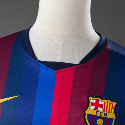 Camisola Barcelona home azul e vermelho 2026/27 - MANGA LONGA