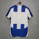 Camisola retro 2004 - azul e branco
