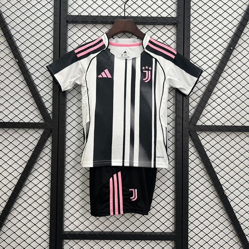 Conjunto Infantil Juventus home 2025/26