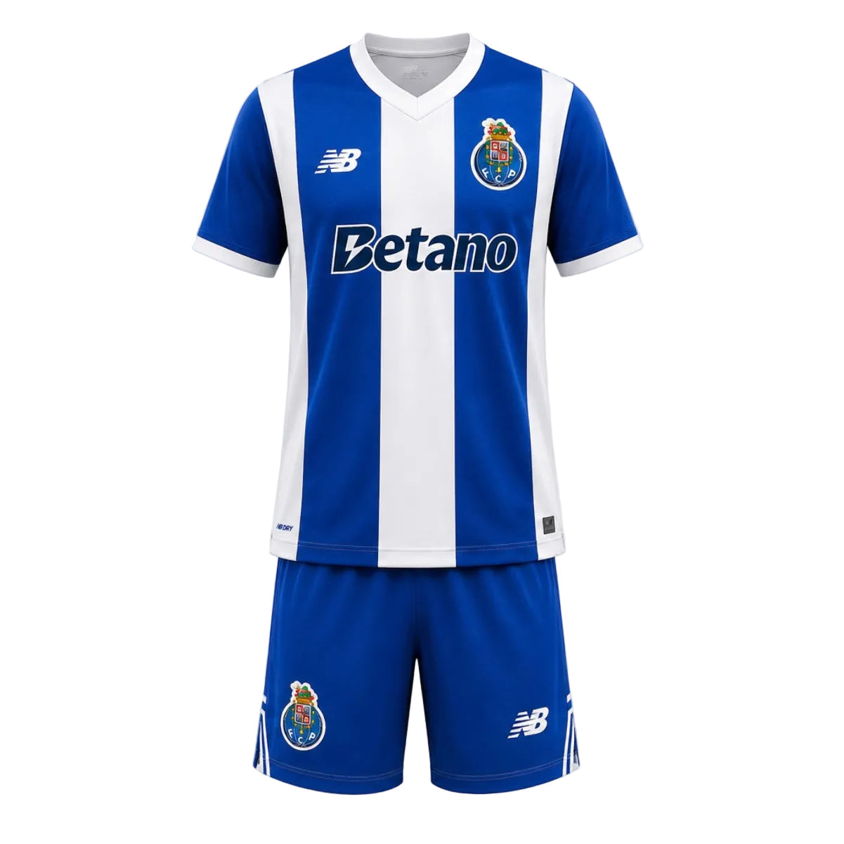 Conjunto infantil dragão JORGE COSTA principal 2026/27 azul e branca – LANÇAMENTO