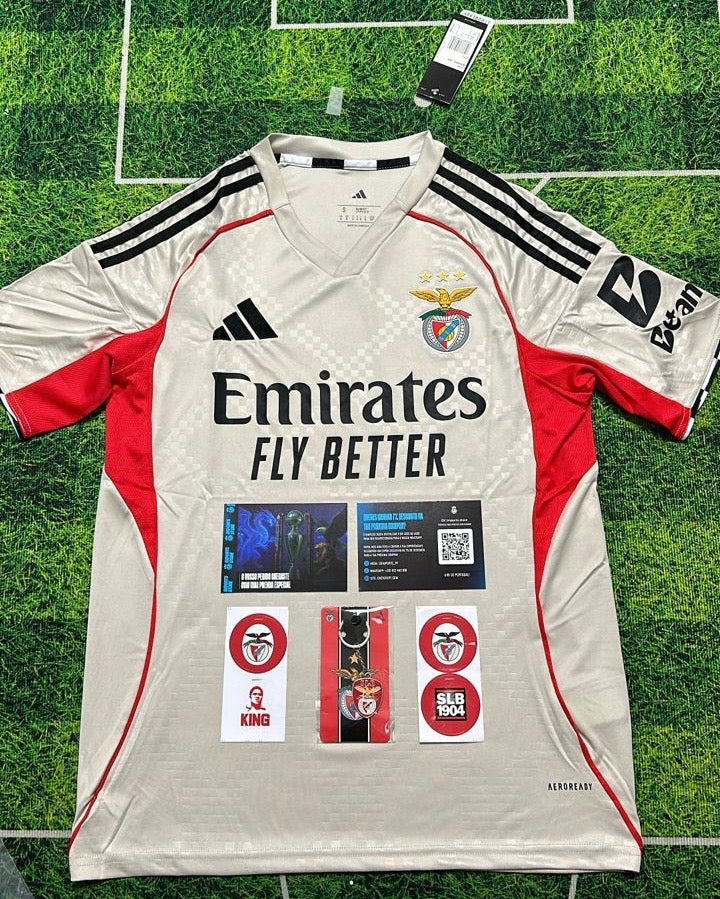 Camisola alternativa SECUNDÁRIA bege 2025/26