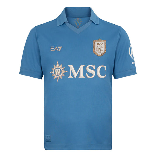 Camisola Napoles azul home 100 anos 2026/27 - napoli