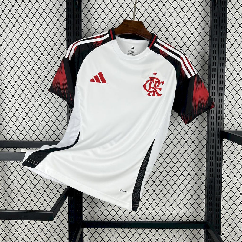 Camisola Flamengo branca away 2025/26