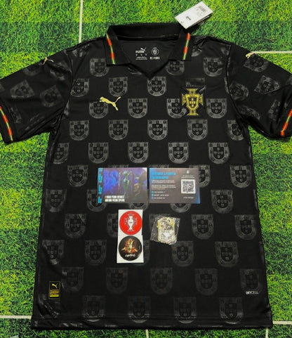 Camisola Seleção Portugal RONALDO 7 edição especial pantera negra EUSÉBIO 2026/27 - ADEPTO