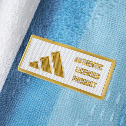 Camisola Seleção Argentina principal azul e branca COPA DO MUNDO 2026 - PLAYER - AUTHENTIC