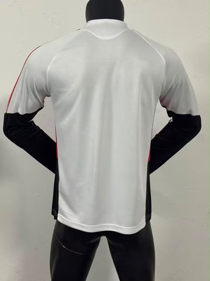 Fato de Treino branco, vermelho e preto 2026/27 Meio fecho