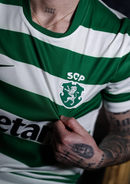 Camisola SPECIAL EDITION principal 2025/26 verde e branca - LANÇAMENTO