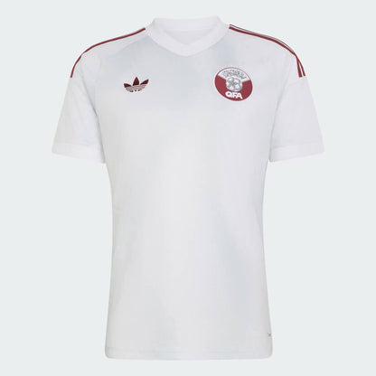 Camisola Seleção do Qatar alternativa branca - Copa do Mundo 2026