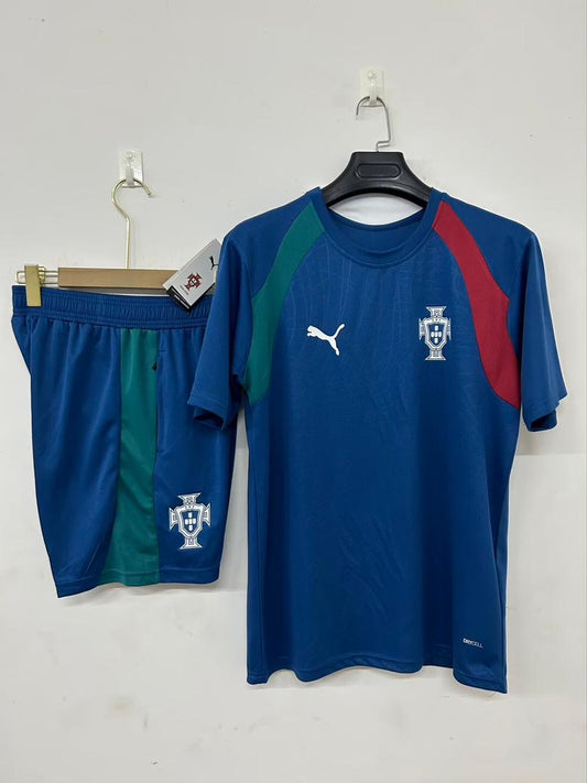 Conjunto Adulto Seleção de Portugal azul 2026/27 COPA DO MUNDO