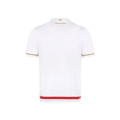 Camisola AS Mônaco principal vermelha e branca 2025/26