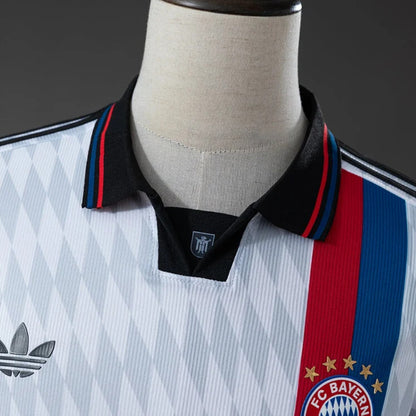 Camisola Bayern de Munique alternativa branca 2026/27