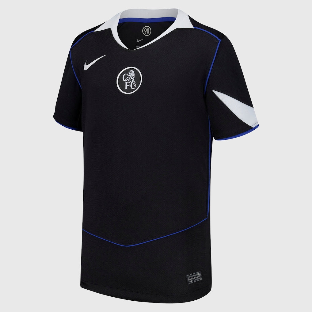 Camisola Chelsea third total 90 2025/26 preta