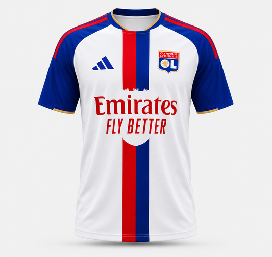 Camisola LYON - Olympique Lyonnais Home 2026/27 - Lançamento