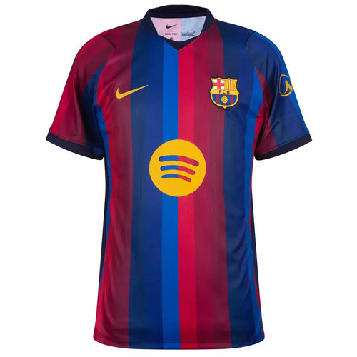 Camisola Barcelona home azul e vermelho 2026/27