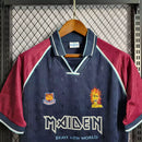 CamisolaRetrô West Ham x Iron Maiden Home 1999/01