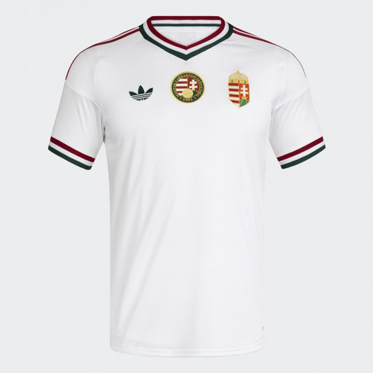 Camisola Seleção da Hungria alternativa branca - Copa do Mundo 2026