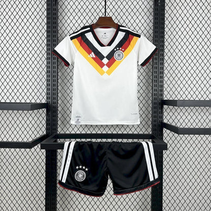 Conjunto infantil Seleção Alemanha principal branca COPA DO MUNDO 2026