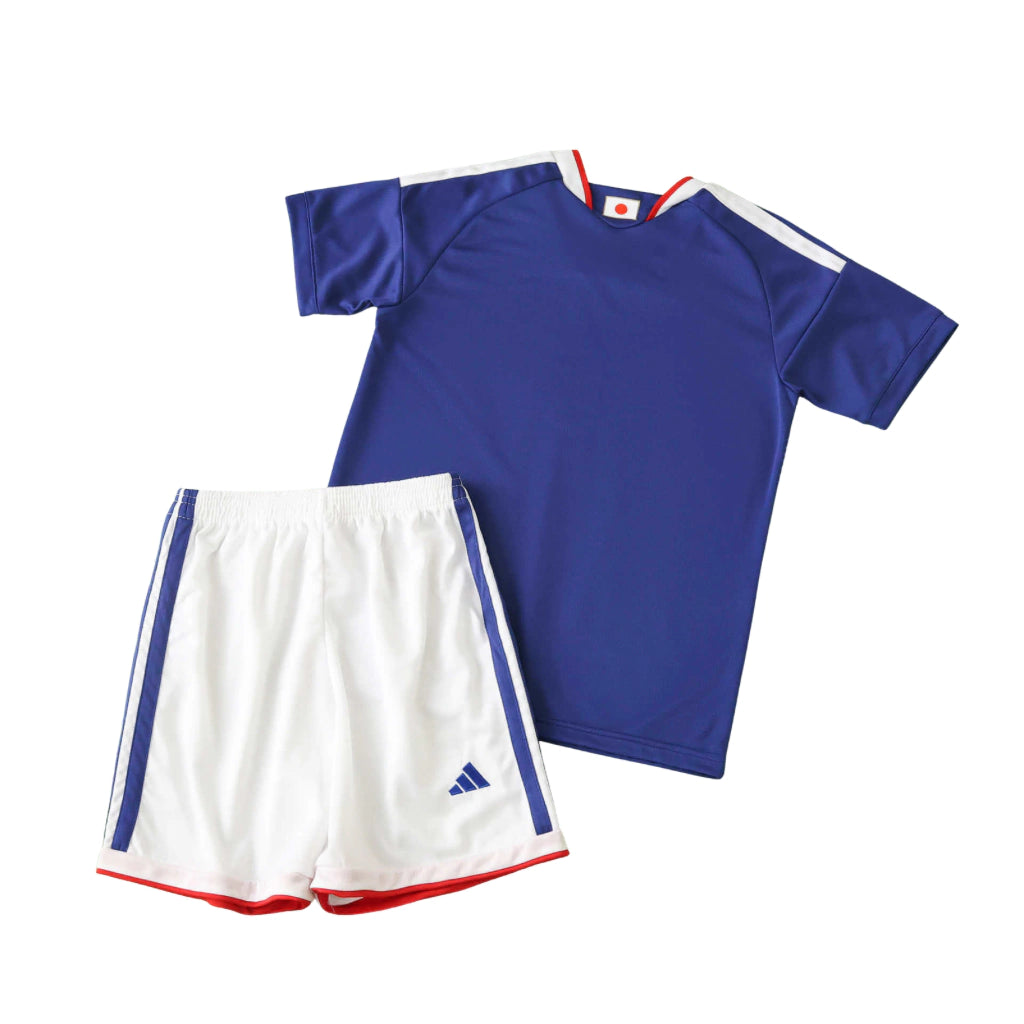 Conjunto infantil Seleção Japão principal azul COPA DO MUNDO 2026