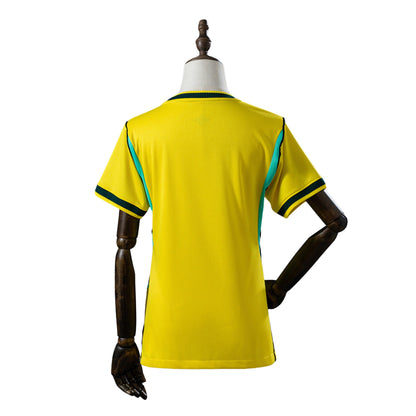 Camisola Brasil FEMININA principal Copa do Mundo 2026 - amarela