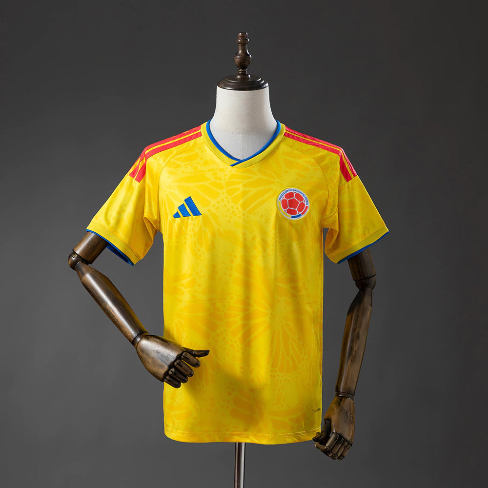 Camisola Seleção da Colômbia principal amarela - Copa do Mundo 2026