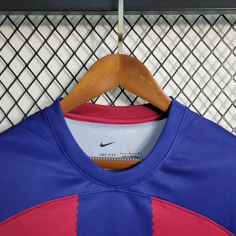 Camisola Barcelona azul/vermelha Home 2023/24