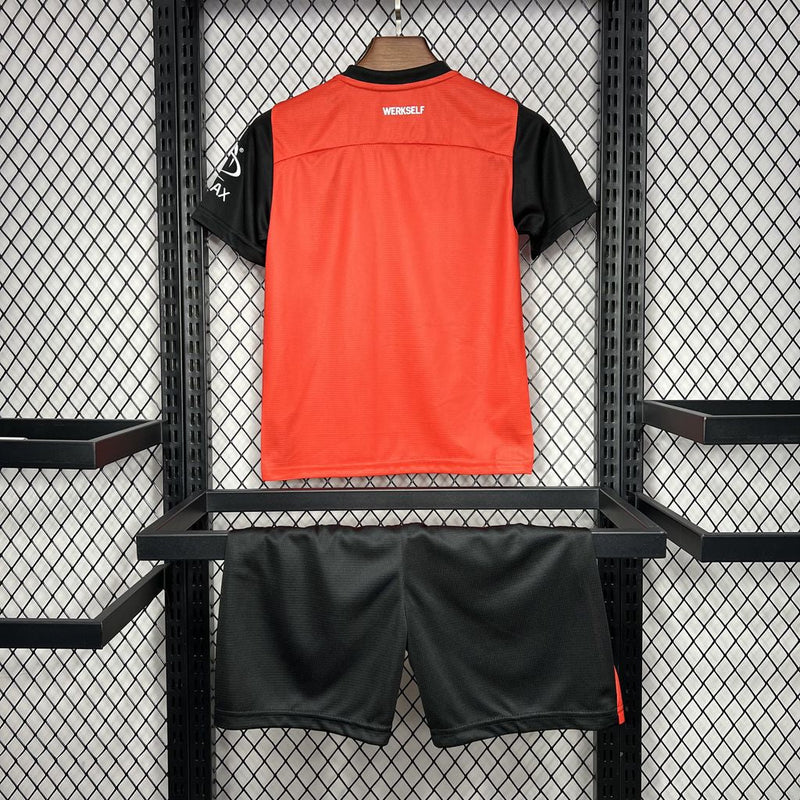 Conjunto Infantil Bayer 04 Leverkuse Home 2024/25