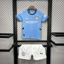 Conjunto Infantil Manchester City Home 2024/25
