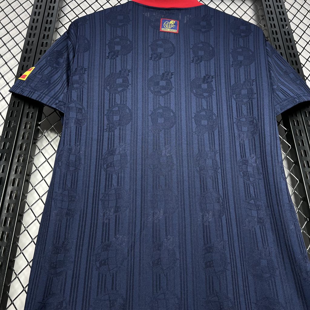 Camisola Retrô Espanha Away 1996