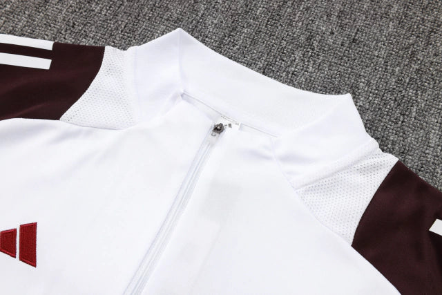 Fato de Treino Bayern de Munique 2024/25 -  Branco e Vermelho