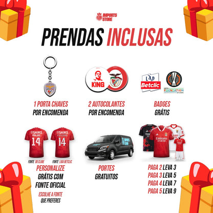 Prendas inclusas Benfica